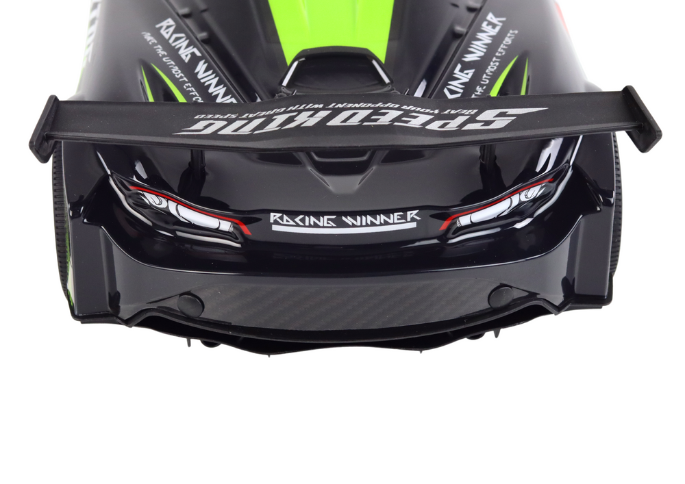 Large Remote Controlled Sports Car 1:10 Green And Black