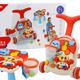 Push Toy Interactive Educational Table 2in1 Red