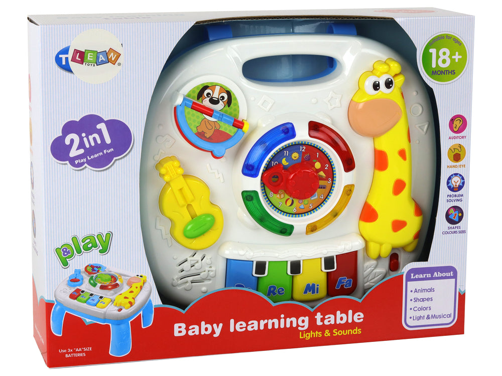 Educational Interactive 2in1 Board Table For Toddlers