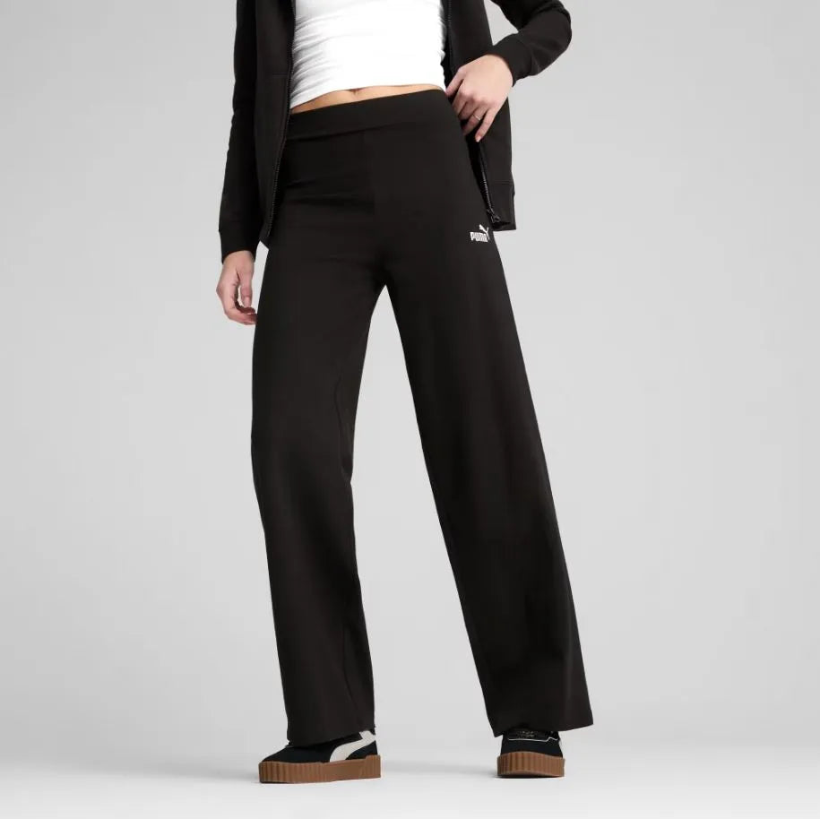 Leggings Puma Ess Small No. 1 Logó Magas derekú Straight Leggings Fekete