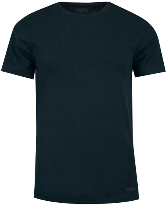 Camiseta masculina Fila Regular Fit azul marinho 2xl
