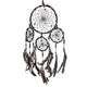 Dreamcatcher черен с пера M --пакет от 3 бр. - 15x40см