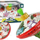 Traditional Metal Spinning Top Santa Claus Theme