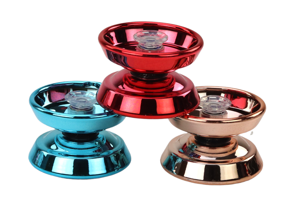 Yoyo Aluminium Classic Yoyo Blue Gold Red