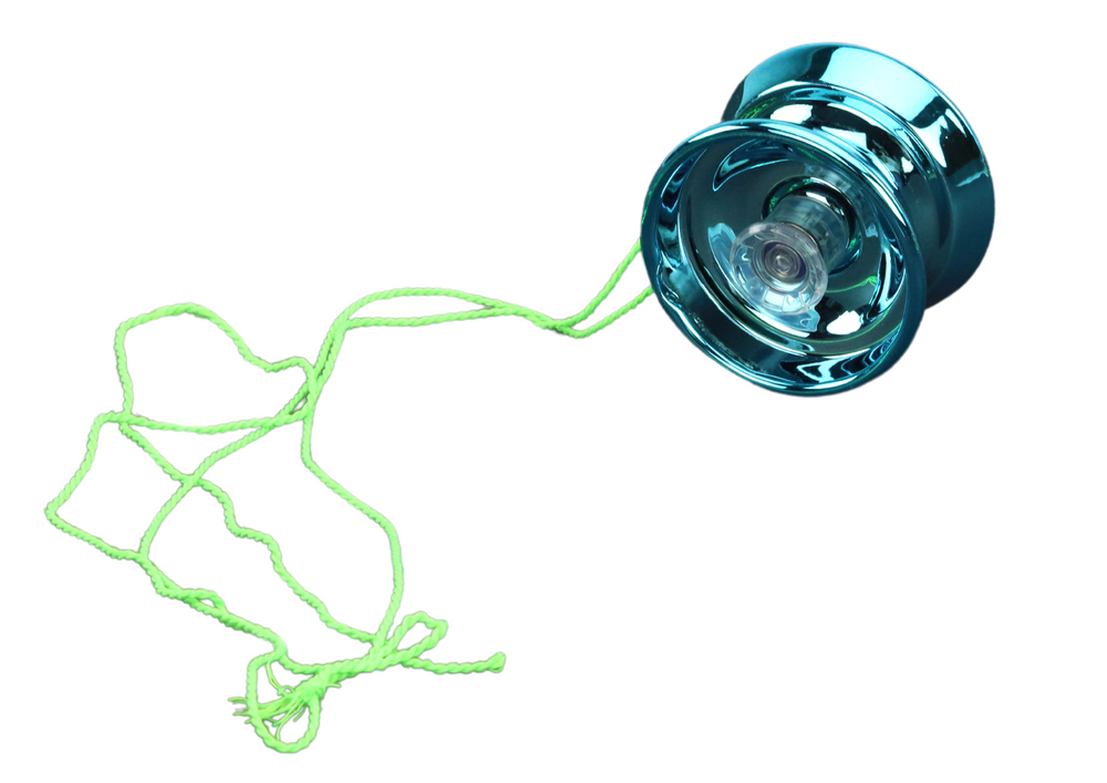 Yoyo Aluminium Classic Yoyo Blue Gold Red