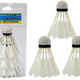 Set Of 3 Badminton Feather Shuttlecocks