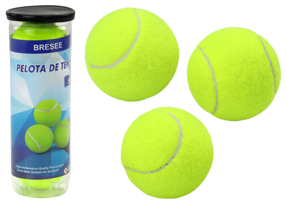 Tennis Balls Yellow Tennis Ball Set Of 3 Pcs.