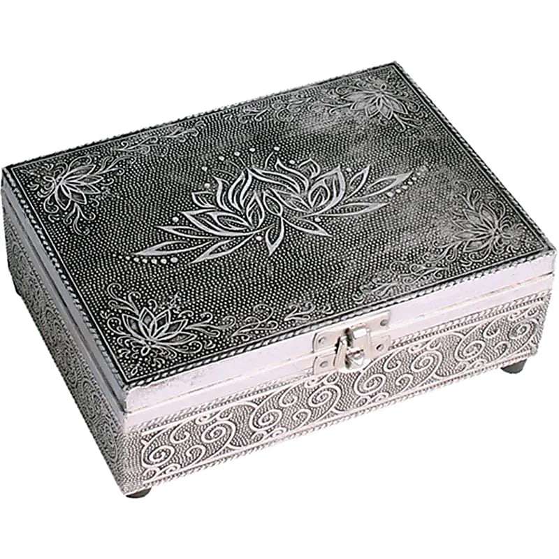 Tarot Box Lotus - 18x13x6 Cm