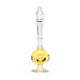 Parfum în sticlă de ulei suflat manual Trandafir --pachet 3 buc - 5 ml