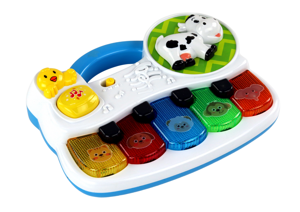 Small Piano For Toddlers Animals Lights Sounds
