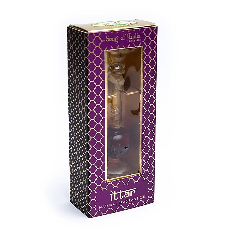 Ulei parfumat in sticla suflata manual Paciuli - 5 Ml Pachet De 3 Buc