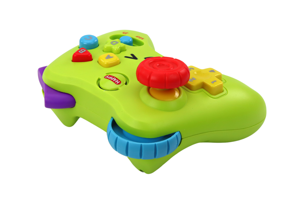Interactive Pad Educational Console Lights Sounds Green
