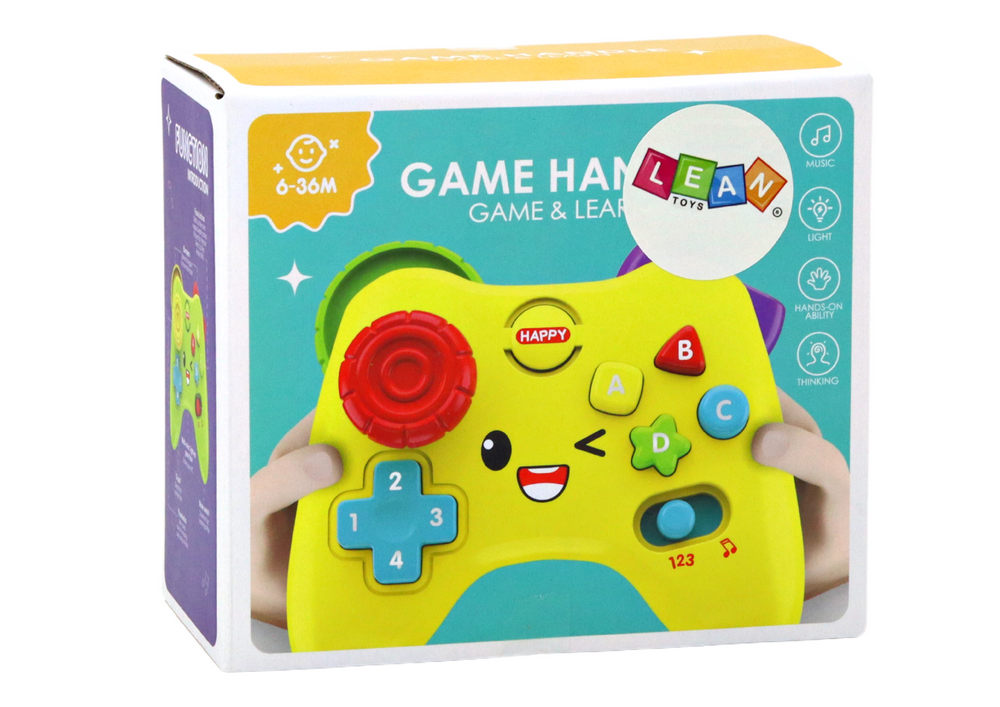 Interactive Pad Educational Console Lights Sounds Green