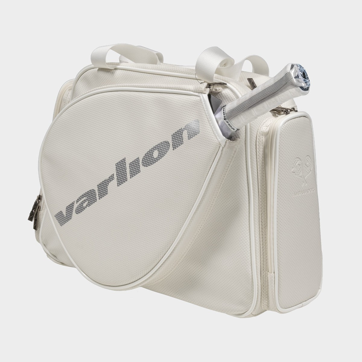 Torba na ramię Varlion Ambassador w stylu retro, biała
