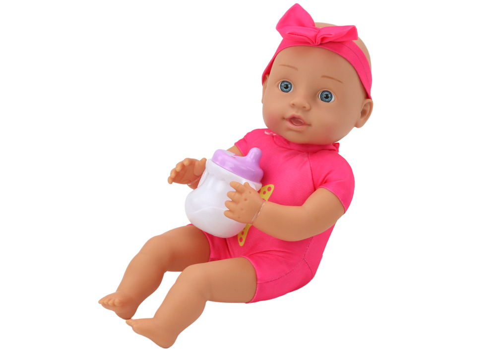 Baby Doll Pink Clothes Headband Feeding Accessories