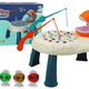 Rybárska arkádová hra Orange Dinosaur Table