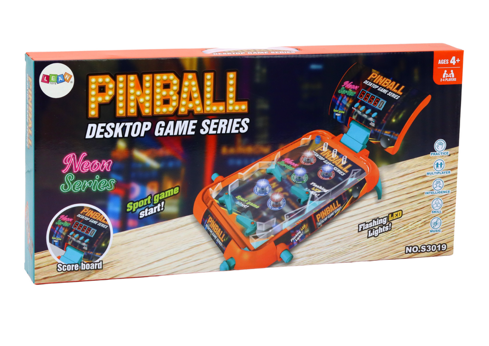 Pinball Arcade Game Led Lights Sounds Resultattavla
