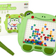 Lavagna educativa magnetica Tappetino stilo rana Puzzle con perline verdi