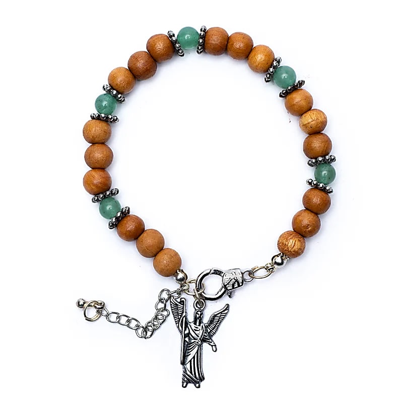 Engelenarmband Aartsengel Rafaël --7,5 cm; 47 g Set van 2 stuks - 7,5 cm; 47g