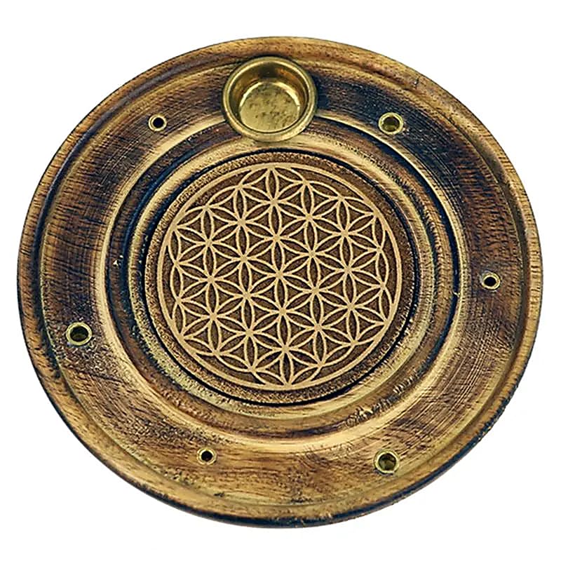 Tyčinky a kornouty na vonné tyčinky Flower Of Life -- balení 3 ks - 10 cm