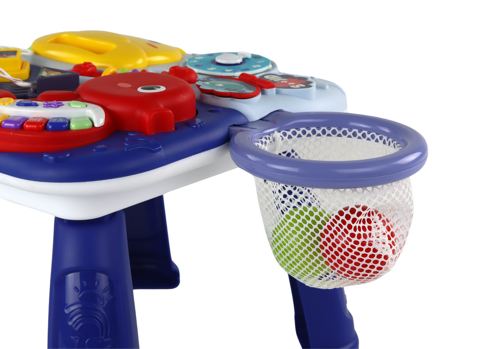 Educational Table 2in1 Sea Animals Basket Balls 32cm X 25.5cm X 23cm