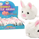 Clockwork Bunny Riding Toy Decoration White