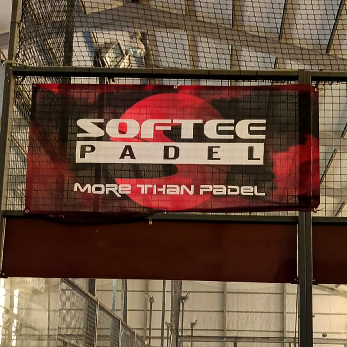 Softee Padel Werbebanner