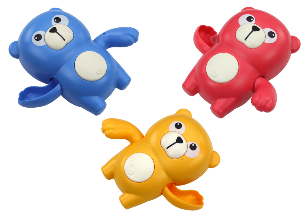 Wind-up Floating Teddy Bear Water Bath Toy