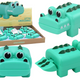 Wind-up Crocodile Bath Toy Green
