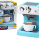 Toy Coffee Machine Home Appliances Water Steam Turquoise