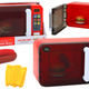 Microwave Oven Toy Microwave Red Accessories