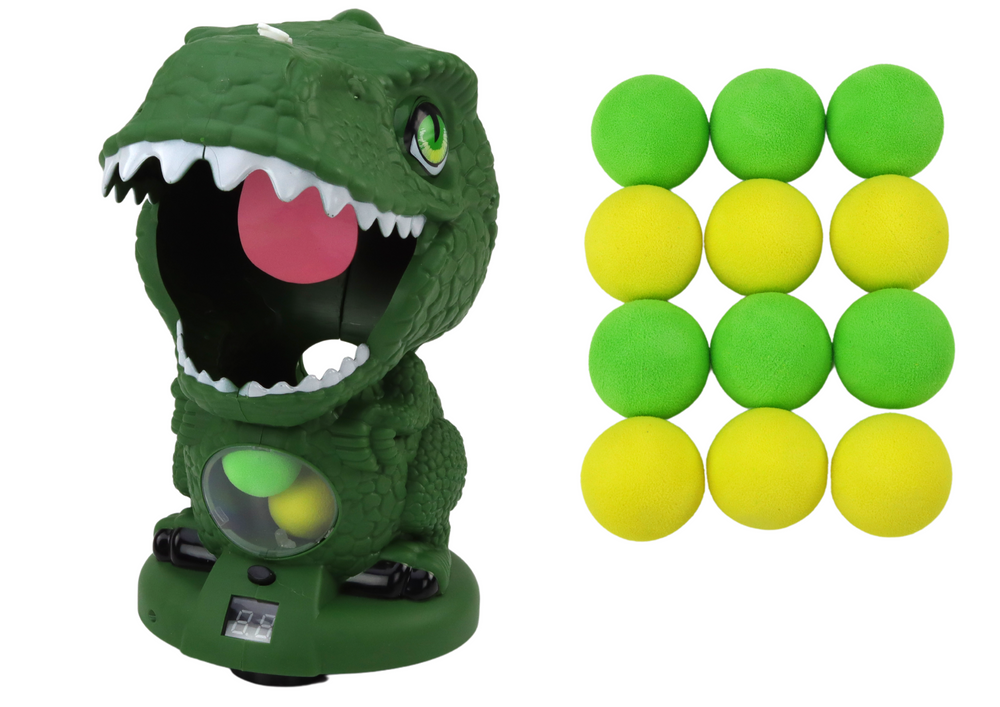 Arkadspel Shooting Dinosaur Green Ball Gun