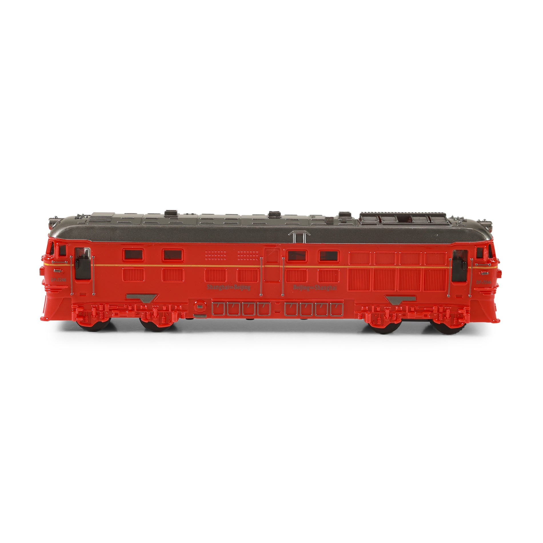 Locomotora con sonido y luz.