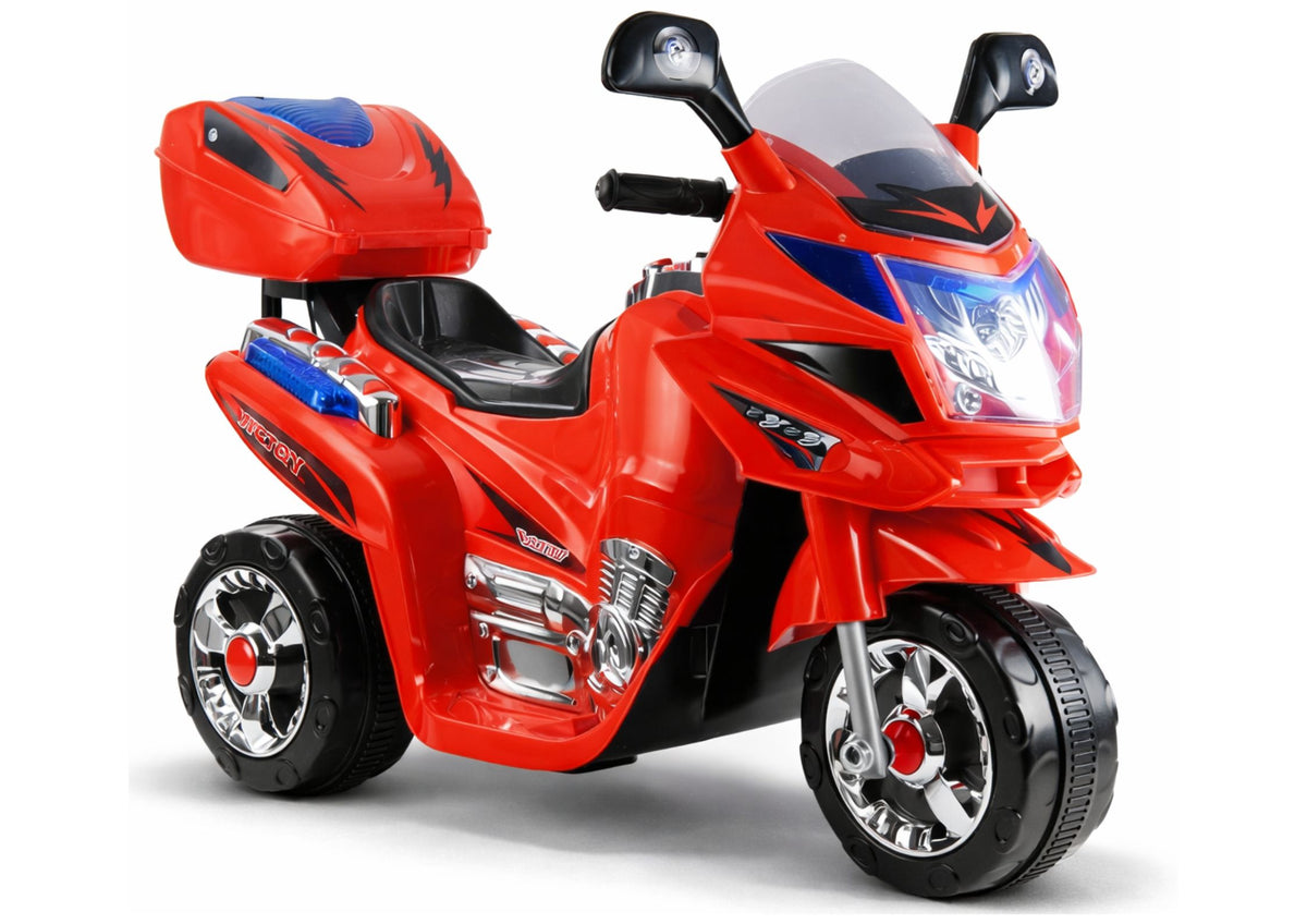 Hc8051 Rød - Elektrisk tur på motorcykel