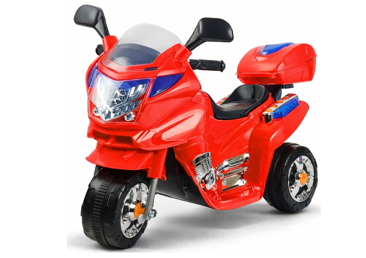 Hc8051 Rød - Elektrisk tur på motorcykel