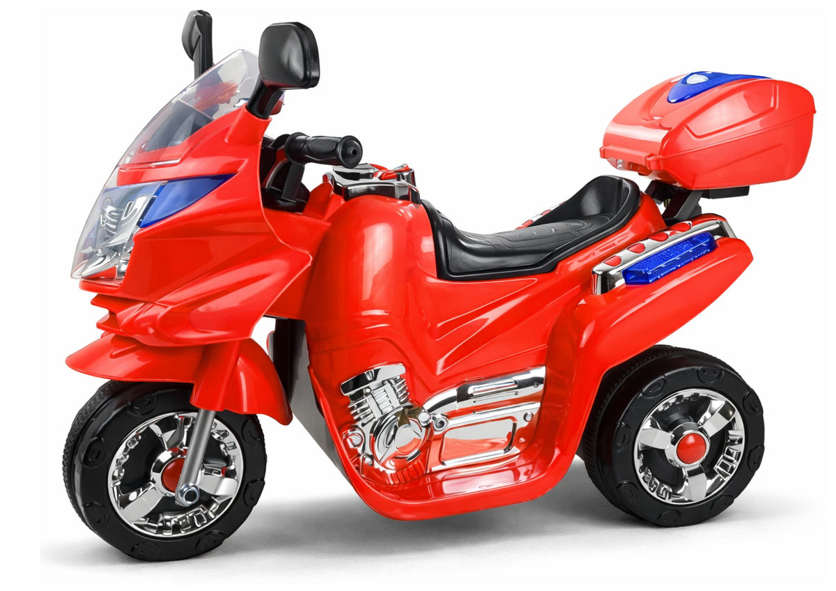 Hc8051 Rød - Elektrisk tur på motorcykel