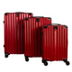 William Martin Navigator 3-piece Luggage Set Rojo ÚNICA
