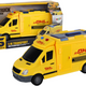 Consegna auto 1:16 Friction Drive Apertura porte Luci Gialle Suoni