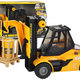 Yellow Forklift 1:16 Moving Forks Sounds Lights