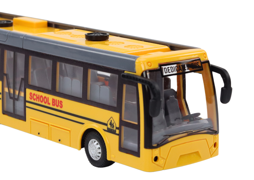 Remote Control Articulated Rc School Bus 1:32 Yellow