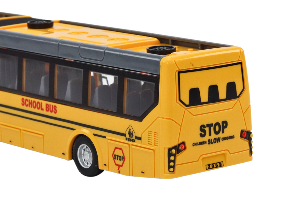 Remote Control Articulated Rc School Bus 1:32 Yellow