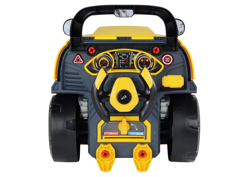 Workshop Engine Bus Disassembly Diy Kit Yellow