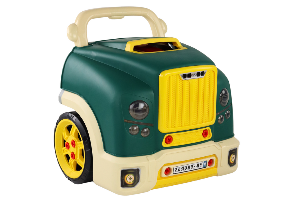 Workshop Engine Truck Disassembly Diy Kit Green