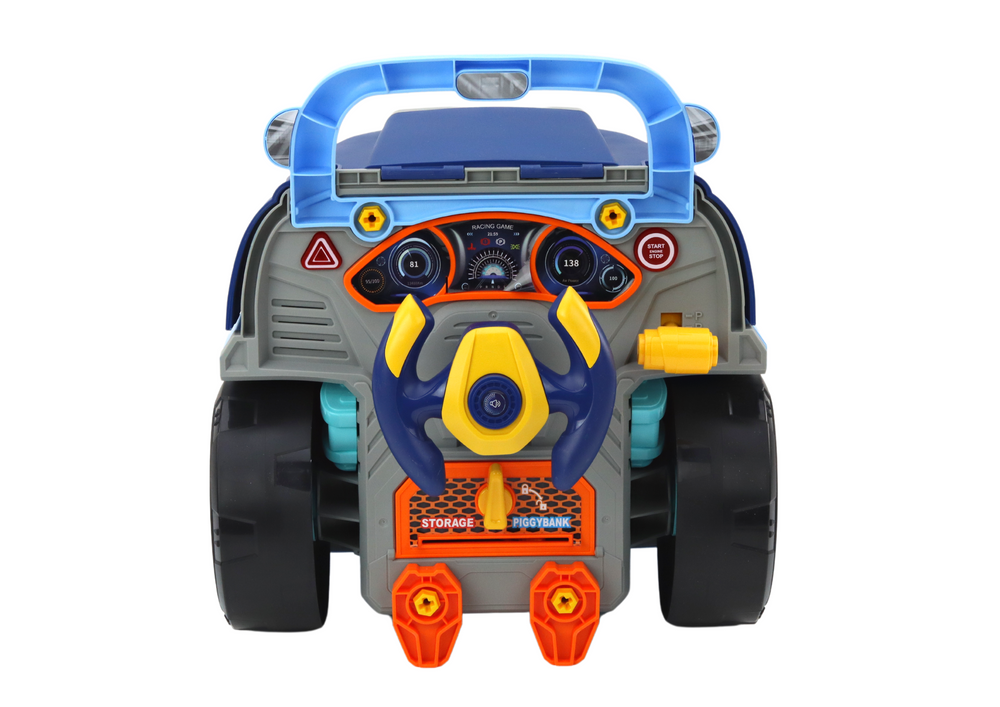 Workshop Engine Truck Disassembly Diy Kit Blue