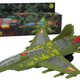 F35 Military Fighter Driving Lights Sounds Green