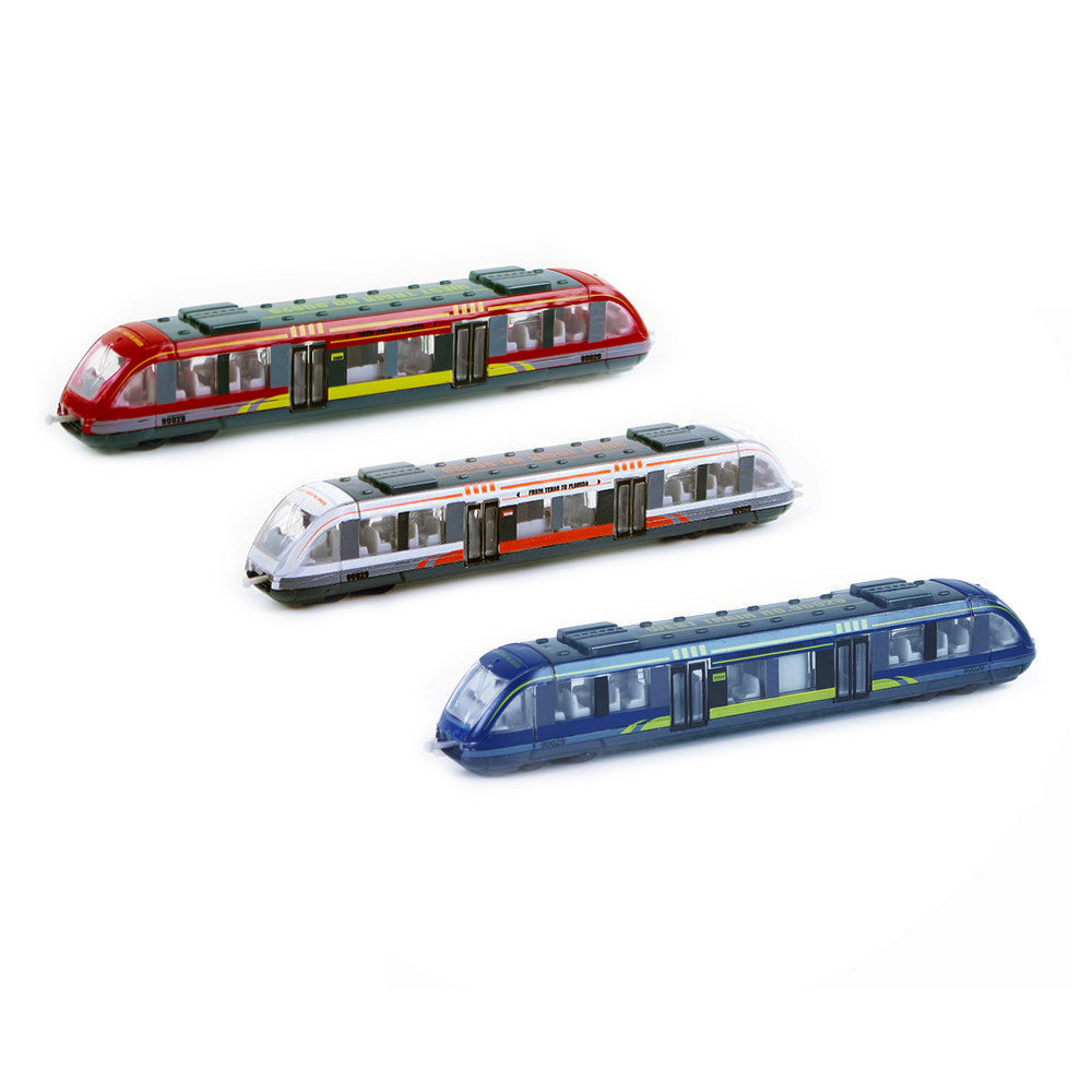 Trenul modern din metal/plastic
