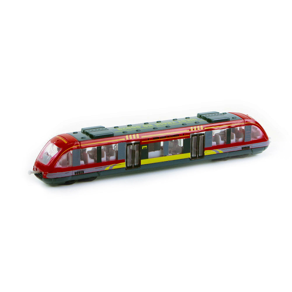 Trenul modern din metal/plastic