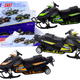 Snowmobile With Spring Suspension And Drive Scale 1:32 Lights Sounds