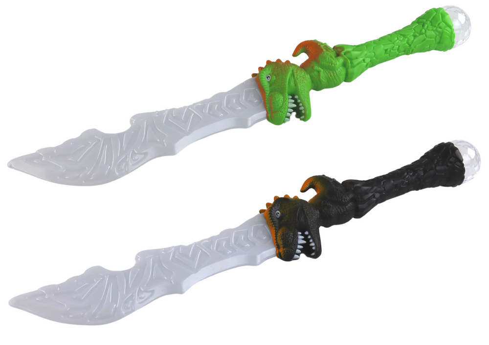 Lightsaber Dinosaur-shaped Handle Green