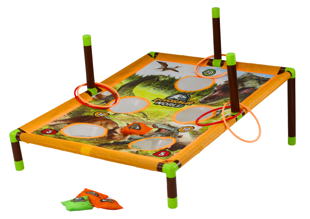 Arcade Game Bag Throw Hoop 2in1 Dinosaurs Board